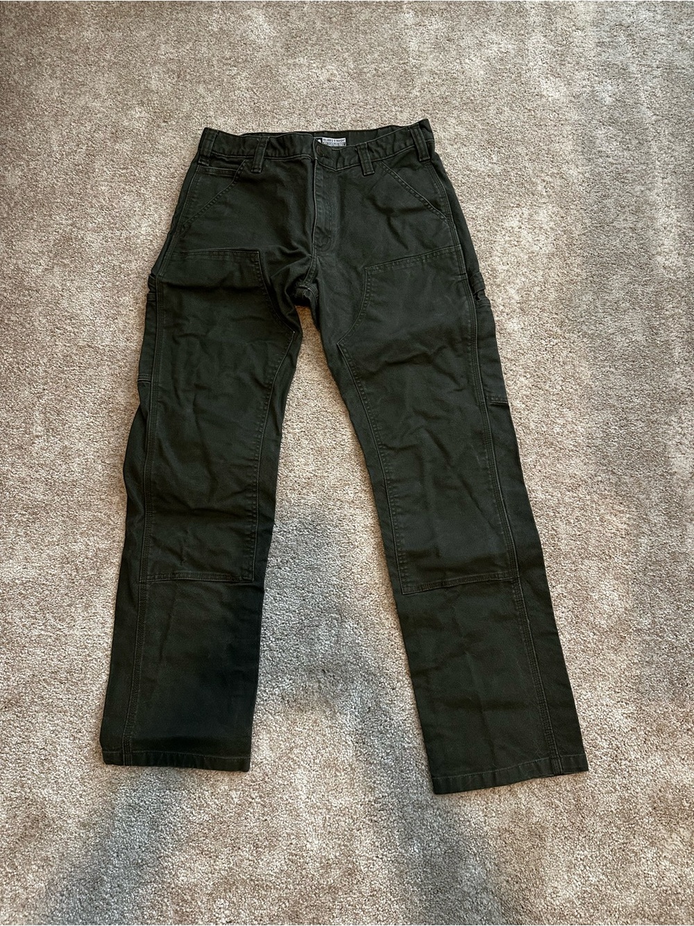 Carhartt Men's Olive Green Cargo Utility Pants